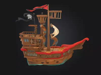 Pirates Voyage  Set Sail for Loot and Legends 3D model