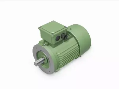 112M B14b IEC electric motor - 3D CAD model 3D model