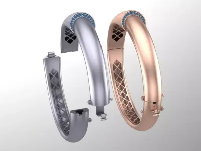 26-8 grams bracelet 3D print model