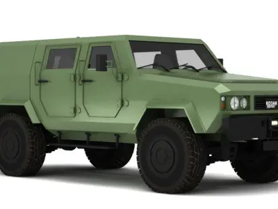 Kozak BBM 3D model