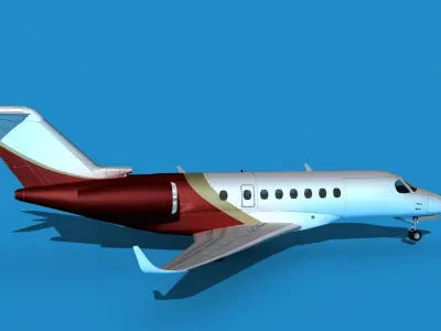 Cessna Citation C700 Longitude V06 3D model