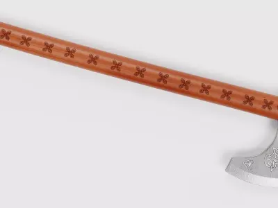 -Viking Axe V2- 3D model
