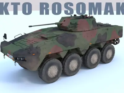 KTO Rosomak 3D model
