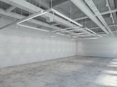 Loft Office interior 8 3D model