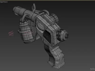 military-gun gun 3D model