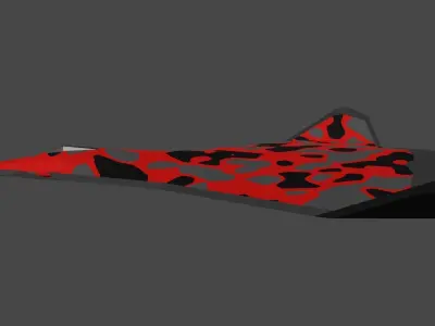 XS-83 Custom Space Fighter Free 3D model