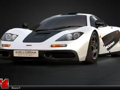McLaren F1 1993 Free 3D model