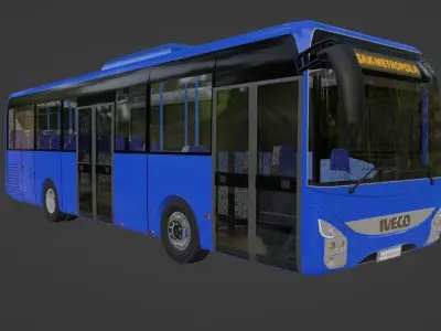 Iveco Crossway - Auto Promet Sisak Livery 3D model