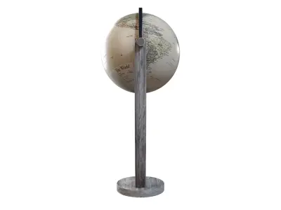 Duo Alba Harmonie Globe 3D model