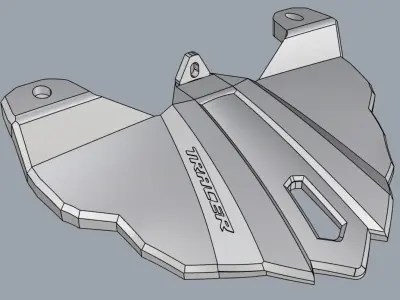 Yamaha Tracer 7 fender 3D print model