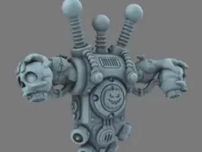 Pumpkin Lords V10K Franken-Pack Backpack 3D print model