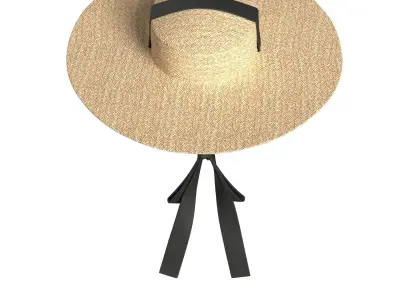 Ribbon Garden Hat 3D model