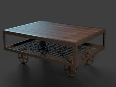 Coffee Table 3D model buy