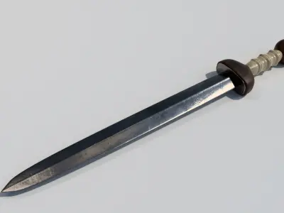 Gladius hispaniensis 3D model