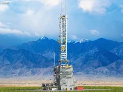 Drilling Rig Platform 3D model
