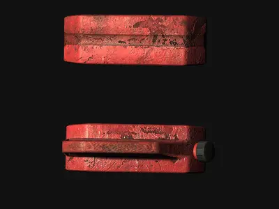 Fuel Tank Low-poly 3D model buy