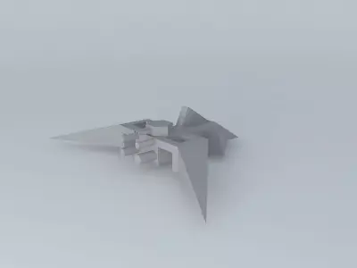 shark jet Free 3D model