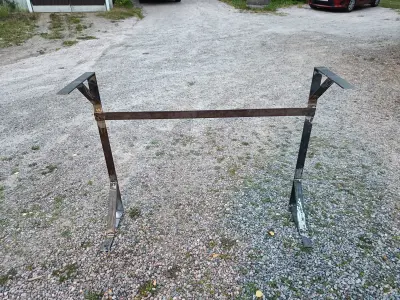 Steel table handmade Free 3D print model