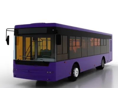 Bus Bogdan A70132 3D model