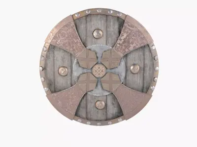 Viking Shield 3D model order