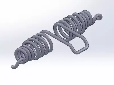 Mola spring Free 3D model