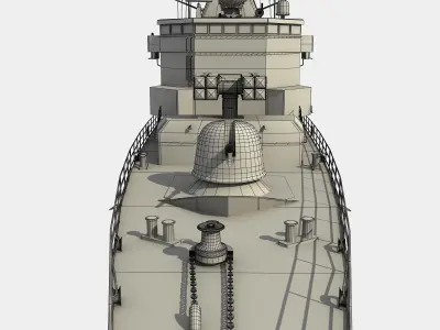 KORTENAER CLASS FRIGATE HS LIMNOS 3D model