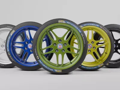 Hre Performance Rim 3D model