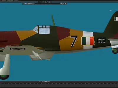 G-55 Fiat Free 3D model