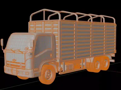 Chevrolet NQR Cargo Truck 3D model