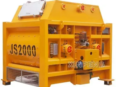JS2000 Concrete Mixer 3D model