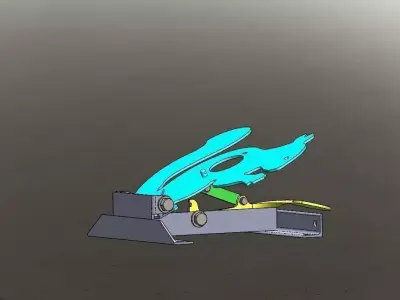 Field target - squirrel Free 3D model