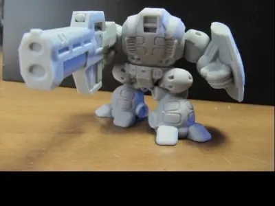 CHIBI-TECH SD - POSEIDON CHASSIS     3D print model