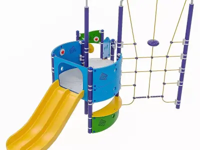 Playground Equipment 052 Low-poly 3D model