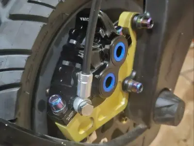Caliper Brake Adaptor For wolf king GTR 3D model