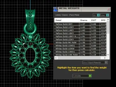 ANTIQUE LUXURY PEAL PENDANT 3D PRINTABLE MODEL  3D print model purchase
