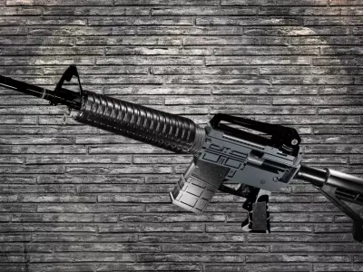 M4A1 Rifle High Quality 3D model
