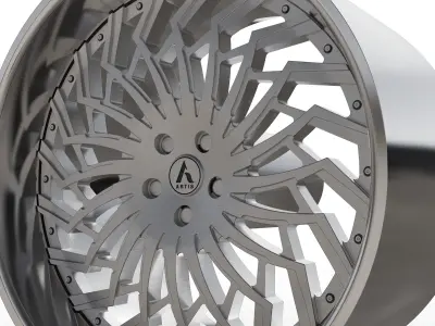 ARTIS SPARTACUS WHEEL 3D MODEL 3D model