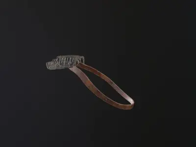 Triple Tire Pauldrons PBR Low-poly 3D model