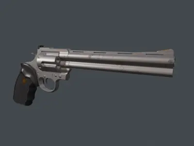 Colt Anaconda Magnum 44 3D model