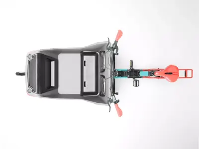 Bike Electric Cargo  Low-poly 3D model