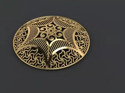 trukish pendent  Free 3D print model