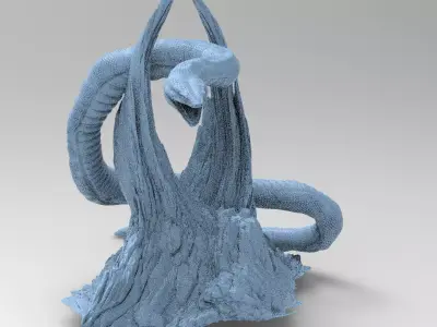 Serpent Mountain 1 3D model