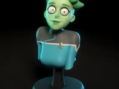 DVana Tendi bust Free 3D print model
