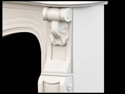 fire place 3D model