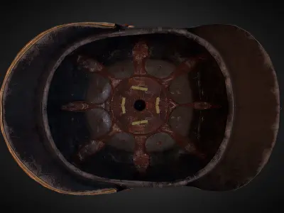 Helmet - Low Poly from century Low-poly 3D model