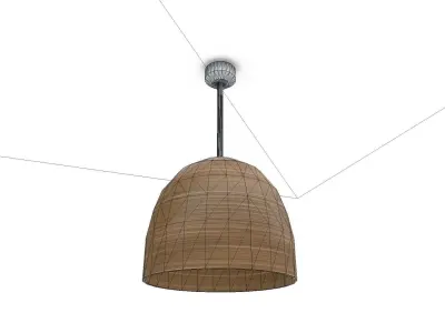 Hanging Lamp SHC Quick Office LM Low-poly 3D model
