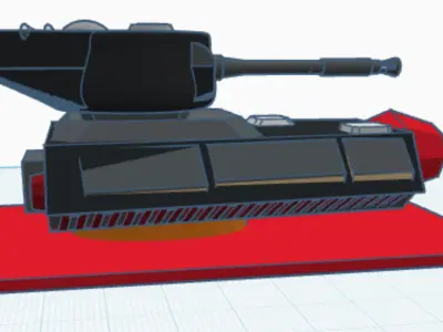 Mc47 tank  3D model
