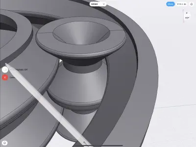 Print In Place 608 Bearing 3D print model