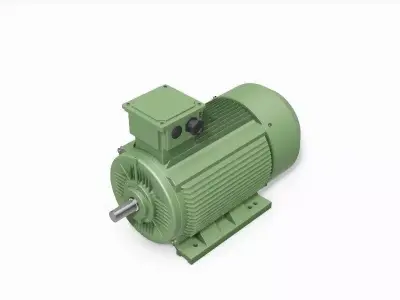 315M B3 Top 2 Pole IEC electric motor - 3D CAD model 3D model