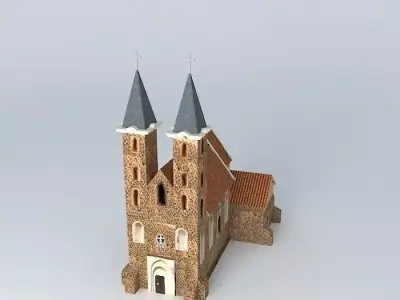 Árpási Árpádházi church Free 3D model